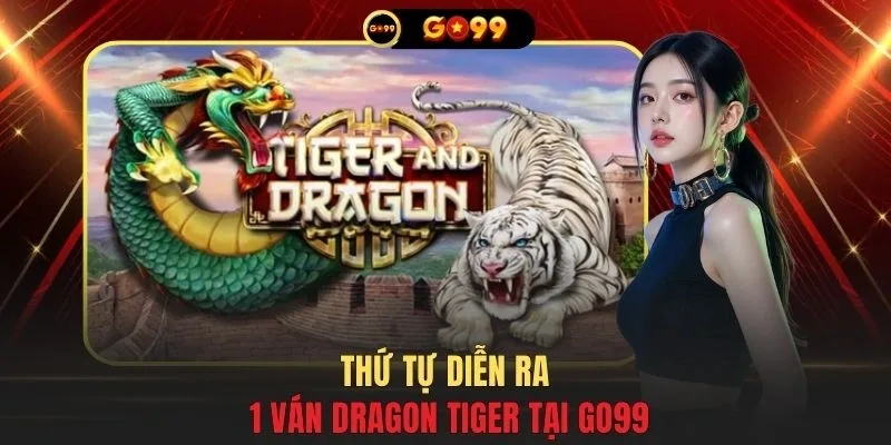 Thứ tự diễn ra 1 ván Dragon Tiger tại GO99